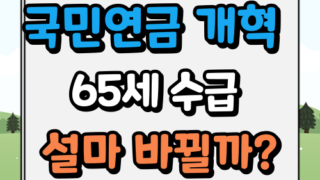 국민연금 개혁안