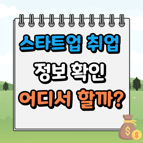 스타트업 채용 정보