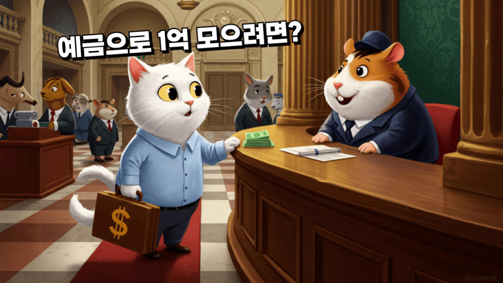예적금으로 1억 모으기